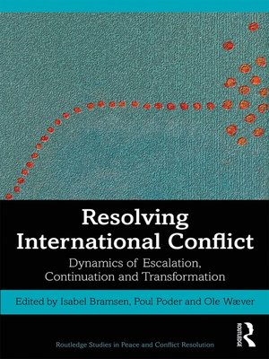 cover image of Resolving International Conflict